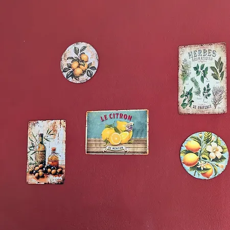 度假居 Maison De Famille Entre & Collines - Charme, Citronniers Et Tranquillite - Acces Marche Et Sentier 3 Min 芒通